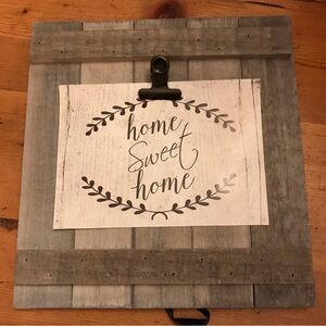 ▪️Farmhouse Shiplap Frame